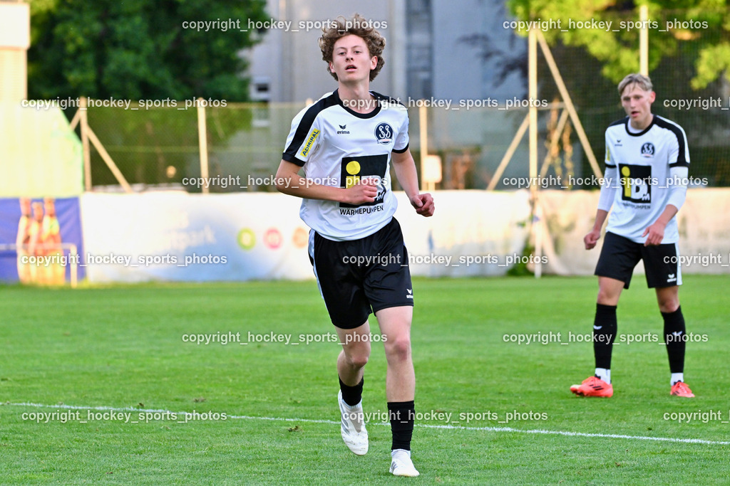 SAK vs. SV Spittal Drau 1921 | #35 Julian Loteritsch SV Spittal, SAK vs. SV Spittal Drau 1921, SAK vs. SV Spittal Drau 1921 am 23.05.2025 in Klagenfurt (Sportpark Welzenegg), Austria, (Photo by Bernd Stefan)