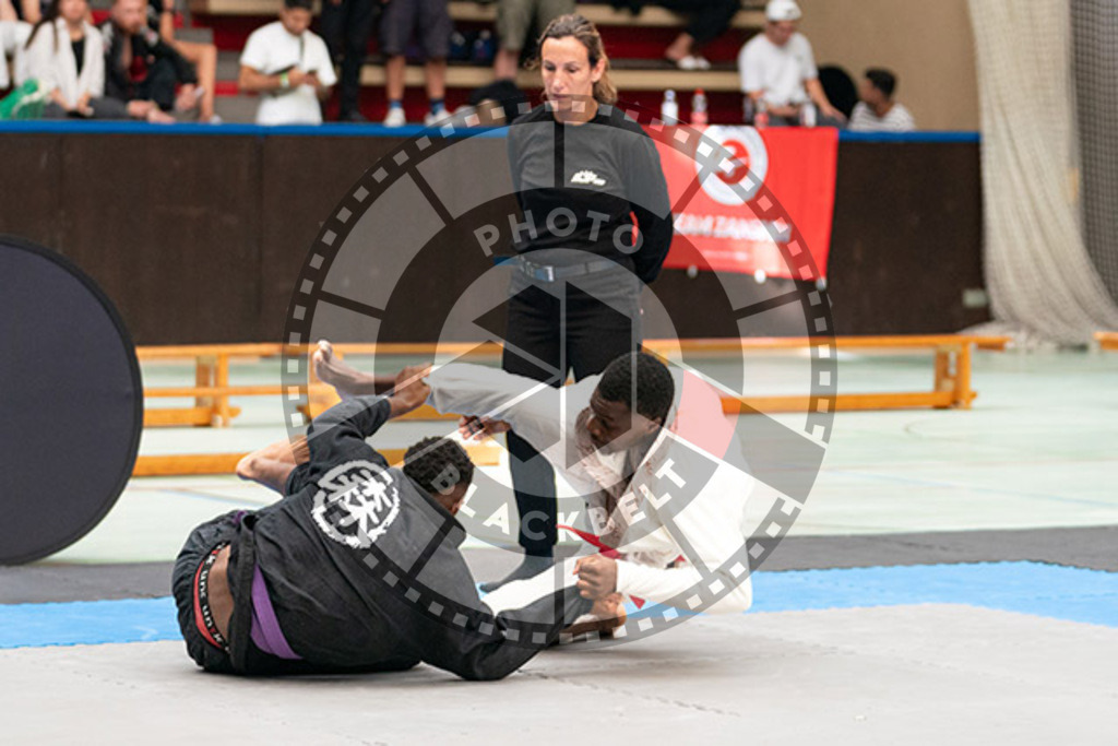 20230826PBB53089 | Fighters compete during the AJP INTLPRO BJJ and grappling competition in Hamburg, Germany, on August 26 2023.