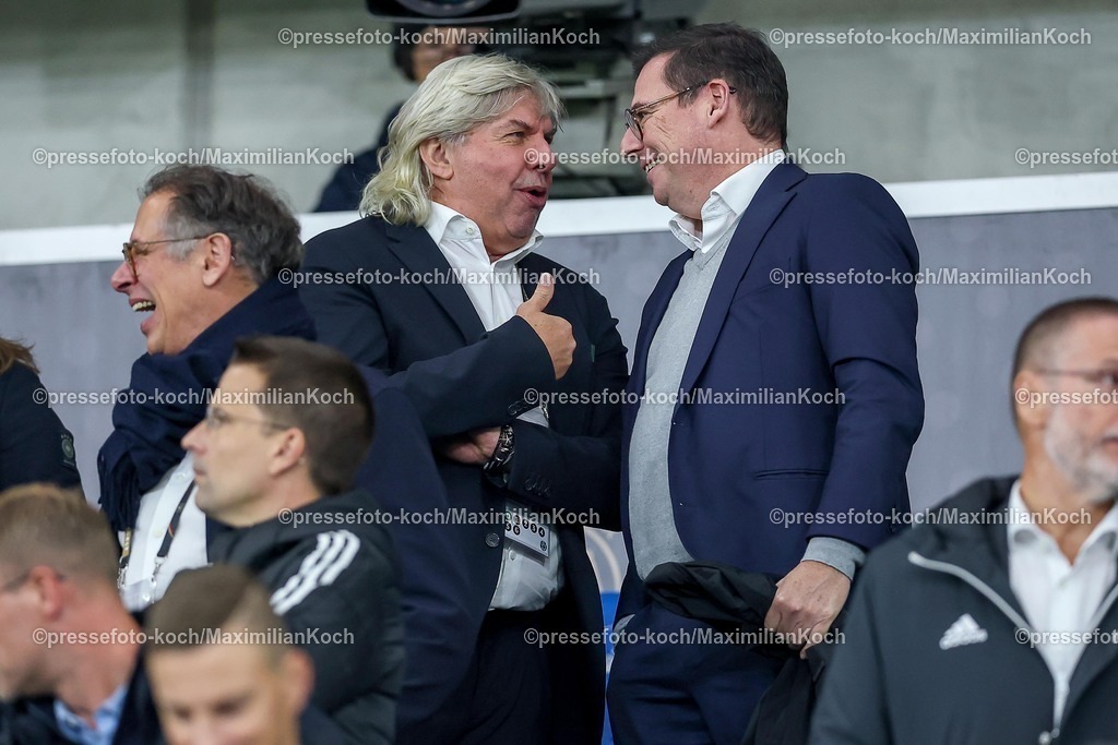 DFB10102502038 | 10.10.2025, Fußball, Länderspiel, Deutschland - Luxemburg, UEFA WM-Qualifikation, 2025/2026, Gruppe A, PreZero Arena in Sinsheim: Ronald Ronny Zimmermann (Vizepräsident DFB für Amateurfußball)DFB regulations prohibit any use of photographs as image sequences and or quasi-video.