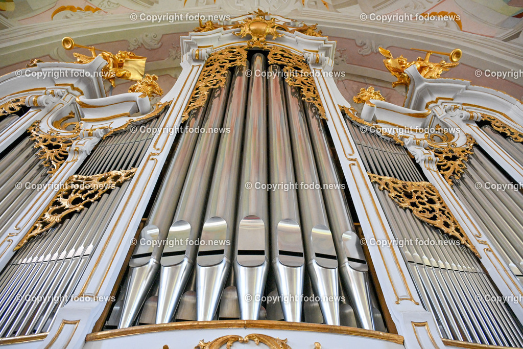 Engelhartszell_ 25.06.2024-20 | 25.06.2024, Engelhartszell, AUT, Engelhartszell, im Bild Stift Engelszell, Trappistenkloster, Orgel