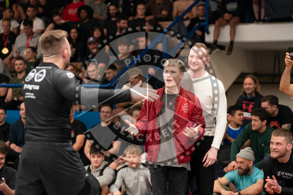 20240217PBB08652 | Fighters compete during the ADCC European, Middle Eastern and African Championship in Zagreb, Croatia, on February 17, 2024.