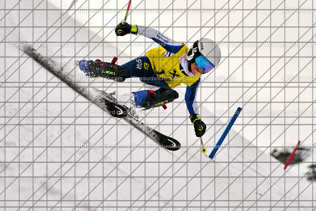 ALP7768_NOe-Kinder-LM_SL-I_Hochkar_Loebersorg Paul | (C)FotoLois.com, Alois Spandl. NÖ Kinder-Landesmeisterschaft, SLALOM im Draxlerloch am Hochkar, erster Lauf, So 18. Februar 2024.