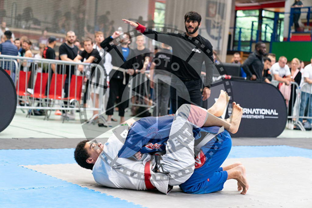 20230826PBB55688 | Fighters compete during the AJP INTLPRO BJJ and grappling competition in Hamburg, Germany, on August 26 2023.
