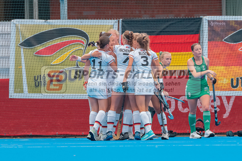 HK_20230713_102143 | Euro Hockey WU18 Germany vs Ireland Championship Girls &amp; Boys am 13.7.2023 CHTC , Krefeld ,