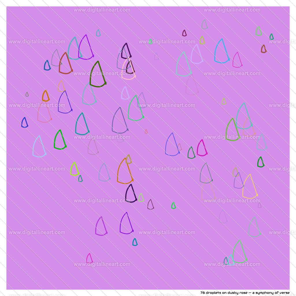 78-droplets-dusky-rose-a-symphony-of-verse | digitallineart - Realisiert mit Pictrs.com