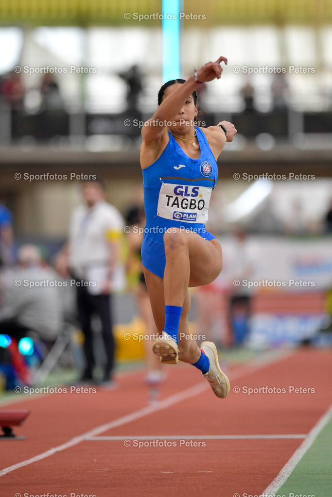 DM Halle 2026_Samstag-97 | 28.02.2026, xkaix, Leichtathletik Deutsche Meisterschaften Halle 2026,  v.l. Alyssa Tagbo (Sportclub Krefeld 1905) - Realized with Pictrs.com