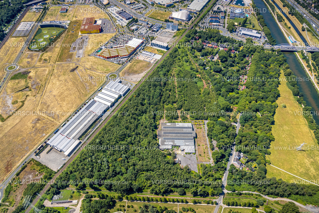 Oberhausen230704886 | Luftbild, Alte IndustrieHallen Newag Gmbh Maschinen- und Anlagenbau, Borbeck, Oberhausen, Ruhrgebiet, Nordrhein-Westfalen, Deutschland