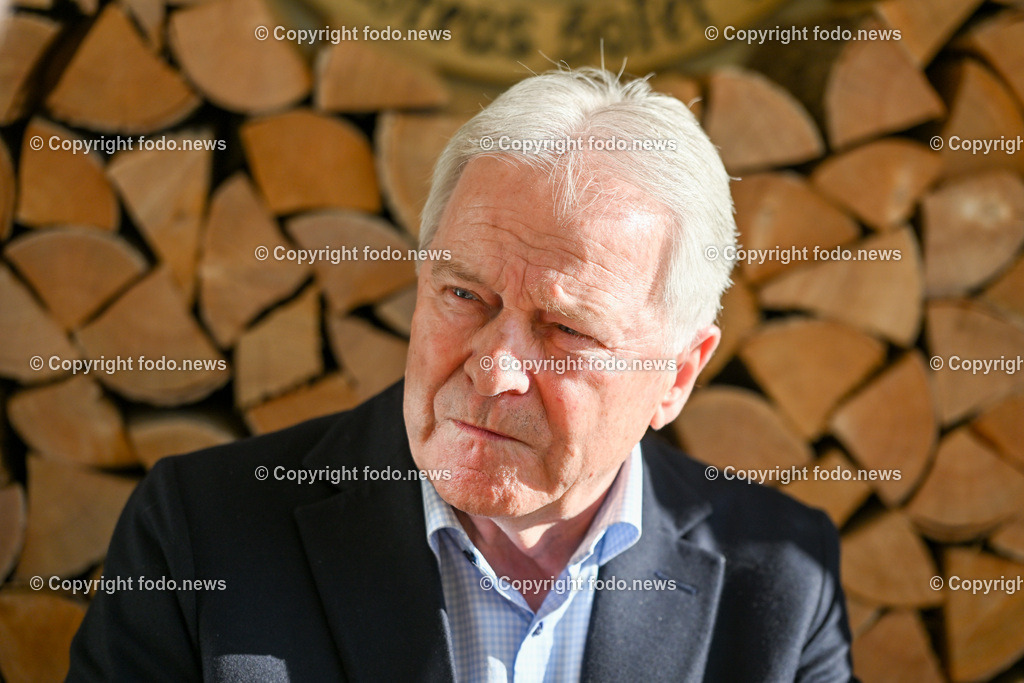 Leo Windtner_ 21.02.2023-6 | 21.02.2023, St. Florian, AUT, Leo Windtner, im Bild Leo Windtner (Generaldirektor der Energie AG Oberoesterreich a.D., Ehrenpraesident des Oesterreichischen Fussballbund)