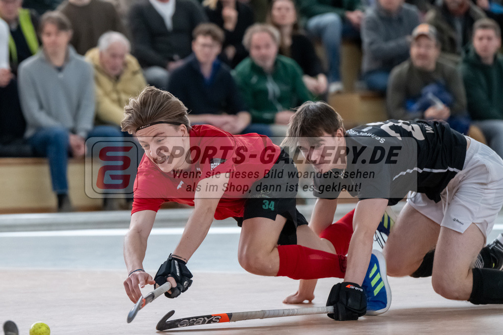 HK_20250202_102369 | 2. Bundesliga Halle Herren Club Raffelberg - Schwarz Weiss Köln am 2.2.2025 Halle am Raffelberg, Duisburg ,