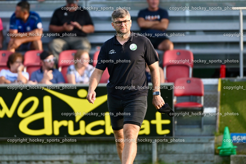 FC Lendorf vs. SC St.Veit | Headcoach FC Lendorf Christoph Morgenstern, FC Lendorf vs. SC St.Veit, FC Lendorf vs. SC St.Veit am 17.08.2024 in Lendorf (Thomas Morgenstern-Arena), Austria, (Photo by Bernd Stefan)