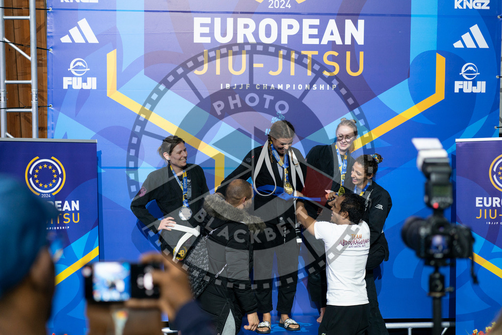 20240119PBB3408 | Fighters compete during the IBJJF European Championship in Paris, France, on January 19, 2024.