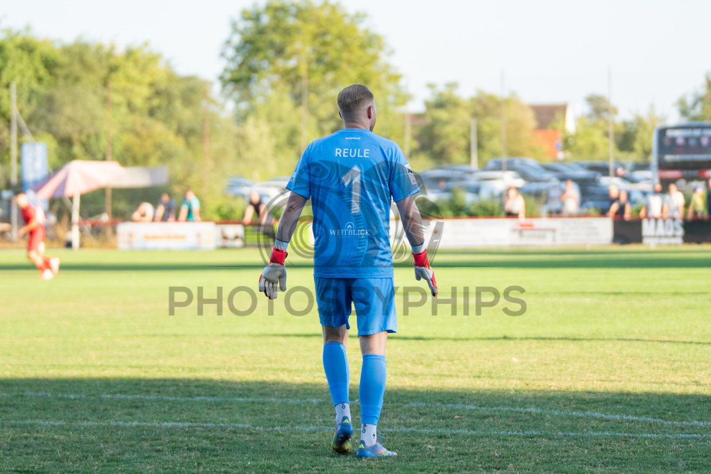 SSV Schwäbisch Hall vs. SG Sonnenhof Großaspach, Fussball, WFV-Pokal, 3. Runde, 11.08.2026 | Maximilian Reule (SG Sonnenhof Großaspach, #01),SSV Schwäbisch Hall vs. SG Sonnenhof Großaspach, Fussball, WFV-Pokal, 3. Runde, 11.08.2026