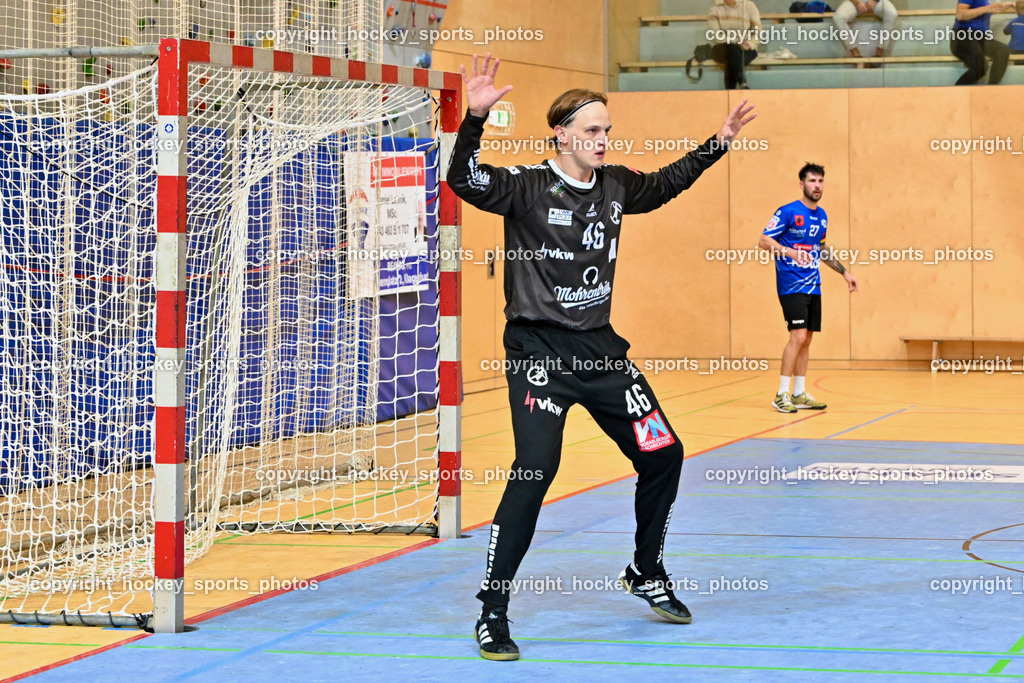 SC Ferlach vs. Bregenz Handball | #46 KROISS Jan Bregenz Handball, SC Ferlach vs. Bregenz Handball, SC Ferlach vs. Bregenz Handball am 28.09.2024 in Ferlach (Ballspielhalle Ferlach), Austria, (Photo by Bernd Stefan)