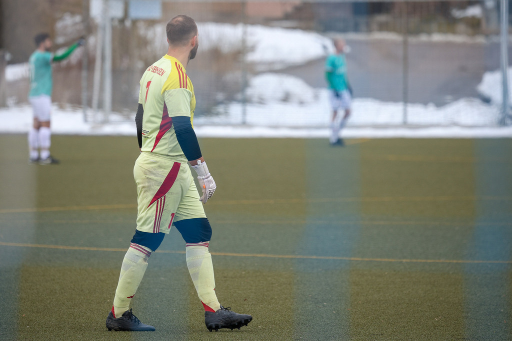 Heldenfingen-Buch_260131_5730 | SG Heldenfingen/Heuchlingen vs. TSV Buch, Fußball, Herren, Freundschaftsspiel, 2025/2026, 31.01.2026 in Söhnstetten, Kunstrasenplatz (Foto: Michael Bulling) - Realisiert mit Pictrs.com