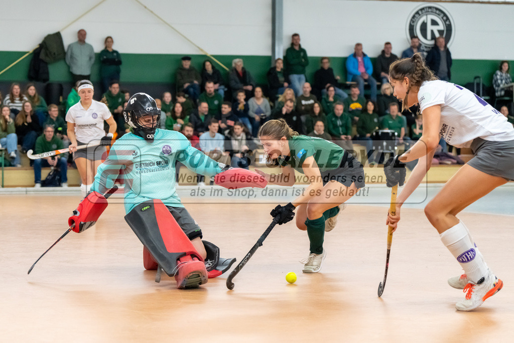 HK_20241221_100694 | 2. Bundesliga Halle Damen Club Raffelberg - Bonner THV am 21.12.2024 Halle Raffelberg, Duisburg ,