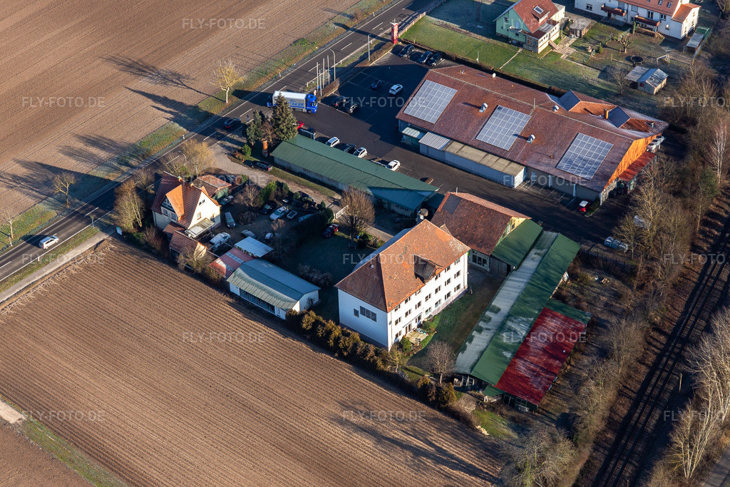 Luftbild: Wasgau Frischemarkt in Steinfeld im Bundesland Rheinland-Pfalz in Deutschland. Foto: IMG_124128.jpg vom 11.01.2021 durch Werner Riehm/FLY-FOTO.de