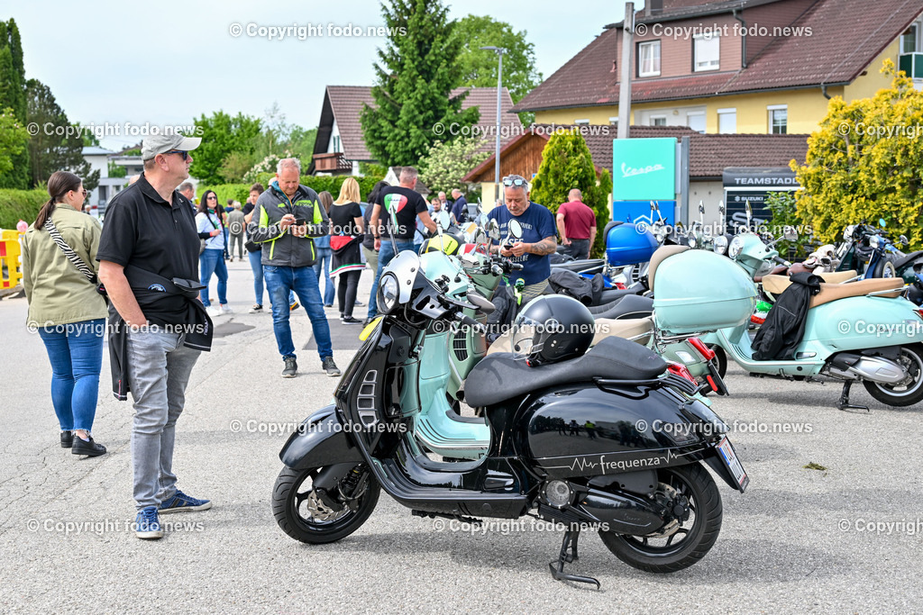 Lets Vespa togehter_ Neuhofen_ 05.05.2024-20 | 05.05.2024, Neuhofen, Kremsmuenster, AUT, Lets Vespa togehter 2024, Vespatreffen, im Bild Teilnehmer Vespatreffen, Motorsport Stadler