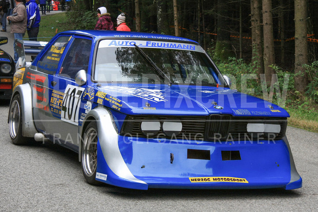 International Hill Climb Esthofen – St. Agatha 2008    | Race car action at the International Hill Climb Esthofen – St. Agatha, held on September 20–21, 2008, in Upper Austria. The image shows PLATZER Plambo Manfred (BMW), 407.     