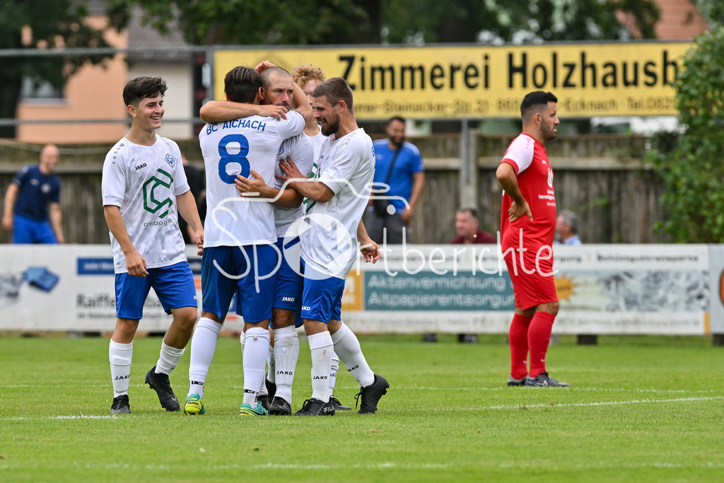 BC Aichach II - Türkspor Aichach | Jubel nach 1-0 durch BC Aichach #5