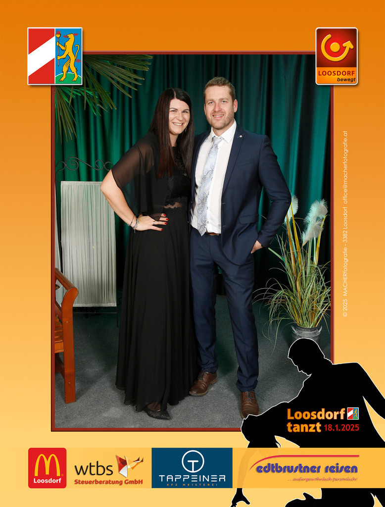 LoosdorfTanzt25_8981 | Ballfotografie - Loosdorf tanzt am 18.01.2025 in der Losensteinhalle LOOSDORF. Vielen Dank den Sponsoren:Edtbrustner Reisen /wtbs Steuerberatung /Autohaus Tappeiner/McDonalds Loosdorf