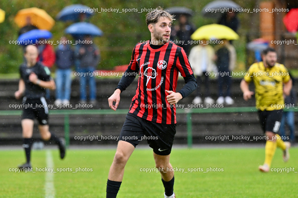 FC Faakersee vs. FC-WR Nussdorf Debant | #11 Pascal Brandstätter FCWR Nussdorf Debant, FC Faakersee vs. FC-WR Nussdorf Debant, FC Faakersee vs. FC-WR Nussdorf Debant am 28.09.2024 in Finkenstein (Sportplatz Faakersee), Austria, (Photo by Bernd Stefan)