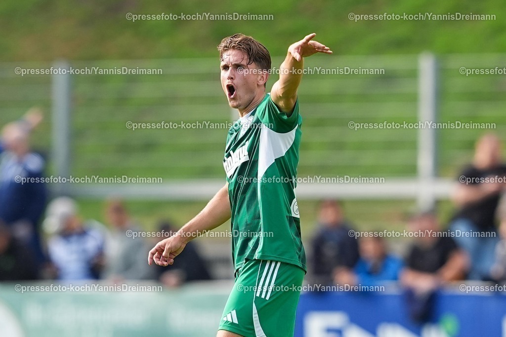 xYDR16072501059 | 16.07.2025, xydrx, Fußball, VFB Homberg - MSV Duisburg, Testspiel, PCC-Stadion: Patrick Sussek (MSV Duisburg #37)