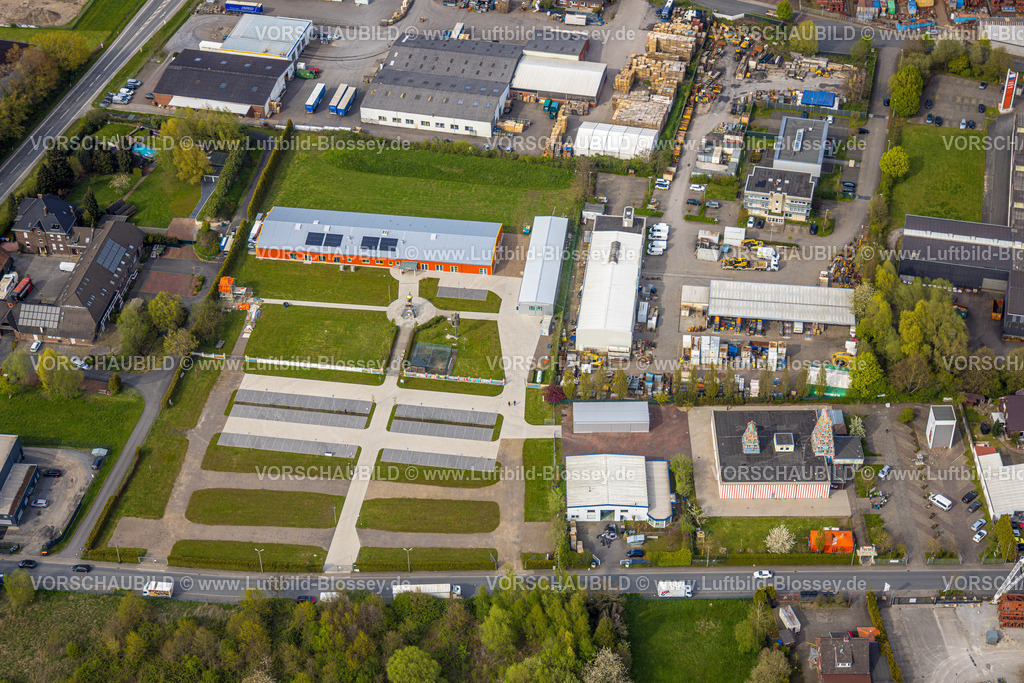 Hamm230405118 | Luftbild, Hinduistische Gemeinde in Deutschland, Uentrop, Hamm, Ruhrgebiet, Nordrhein-Westfalen, Deutschland