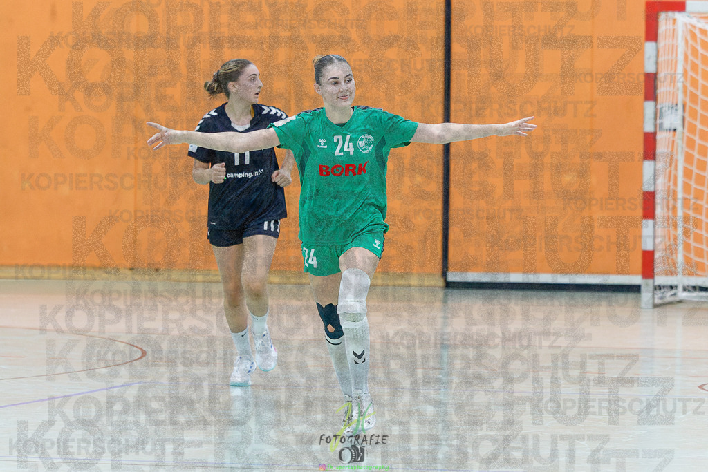 2024-10-19_106 | Jugendbundesliga B-Jugend weiblich; HSG Kleenheim/Langgöns - Longericher SC am 19.10.2024 in Oberkleen (Weidig-Halle) - Realisiert mit Pictrs.com