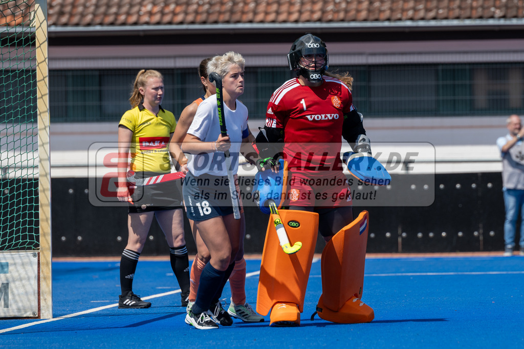 SFE_20230715_0322 | EuroHockey EM U18 Girls France vs Netherlands am 15.07.2023 in Krefeld (Gerd-Wellen-Hockeyanlage), Photo: Stephan Fehrmann 2023 (Sports-Gallery)