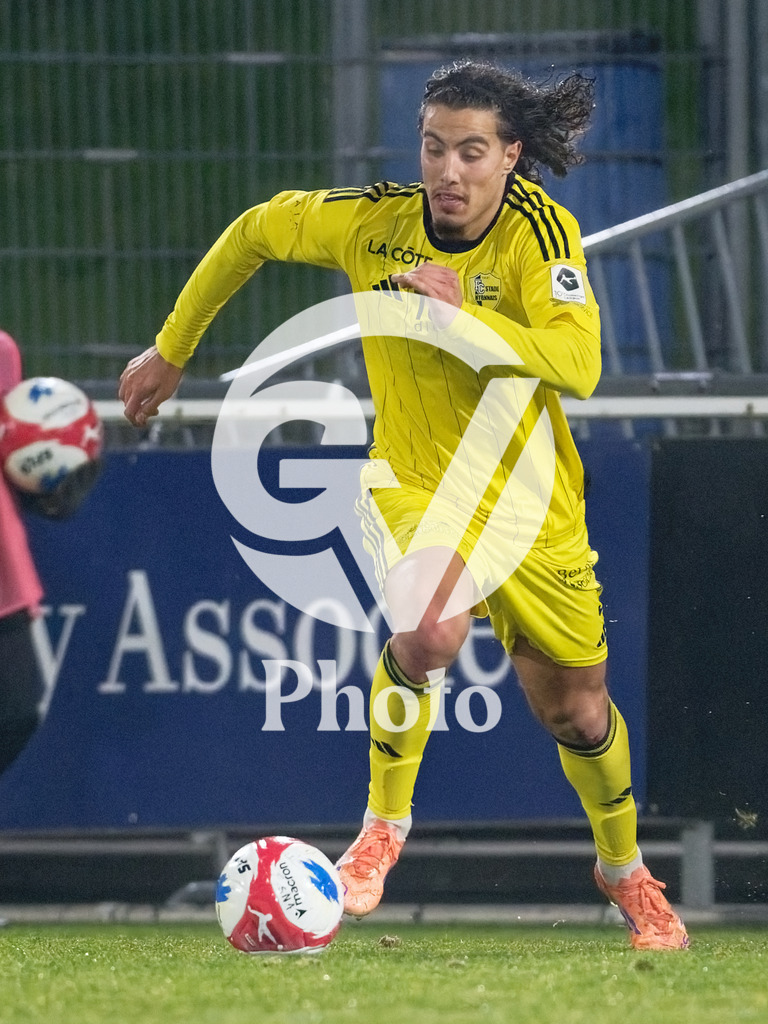 dieci Challenge League - FC Stade Nyonnais v Neuchatel Xamax FCS |  during the dieci Challenge League match between FC Stade Nyonnais and Neuchatel Xamax FCS at Centre sportif de Colovray in Nyon, Switzerland