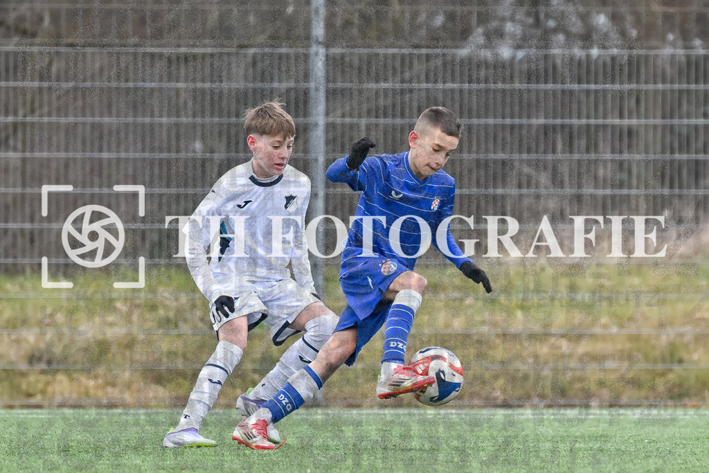 GER, PS-Immo-Cup, Fussball, PS-Immo-Cup 2026,U13 Feldturnier, 18.01.2026 | TSG Hoffheim, Dinamo Zagreb