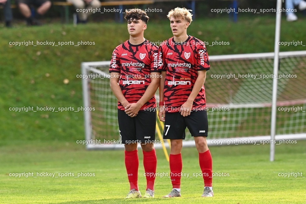 ATUS Ferlach vs. SC Landskron 14.10.202 | #76 Denny Mujagic, #17 Christopher Erwin Binder