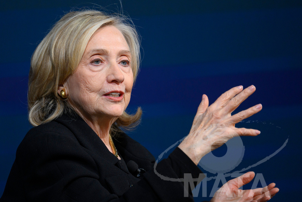 _DWA4082 | Die US-Politikerin Hillary Clinton auf der Veranstaltung Bridging Scholarship and Statecraft im Rahmen der Münchner Sicherheitskonferenz 2026. München, 13.02.2026 Bayern Deutschland  - Realisiert mit Pictrs.com