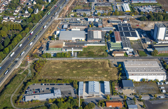 Unna220900247 | Luftbild, Gewerbegebiet Hansastraße, Unna, Ruhrgebiet, Nordrhein-Westfalen, Deutschland