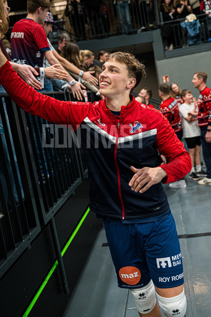 Volleyball I Herren I Saison 2025/2026 I Bundesliga I 8. Spieltag I SVG Lüneburg - SV Warnemünde | CONTRAST ZERØ MEDIA - Realisiert mit Pictrs.com