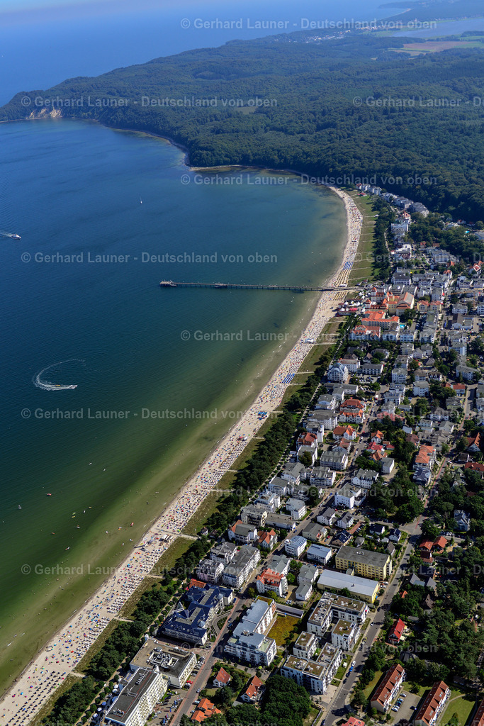 3637822 | BINZ 25.08.2016 Ufer der Ostsee in Binz auf der Insel Rügen in Mecklenburg-Vorpommern. // View of the shore of the Baltic Sea in Binz on the island Ruegen in Mecklenburg-West Pomerania. Foto: Gerhard Launer
