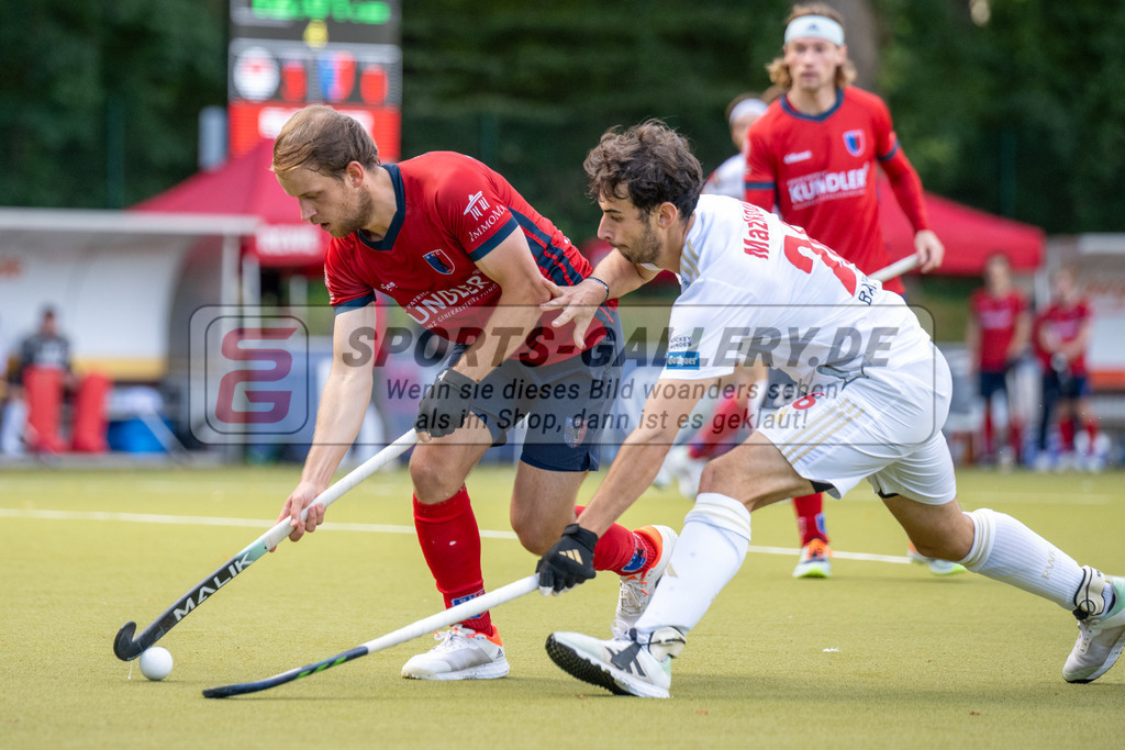 SFE_20230923_0060 | Hockey 1. Bundesliga Herren Rot-Weiss - Berliner HC am 23.09.2023 in Köln (KTHC Stadion Rot-Weiss Köln Tennis and Hockey Club), Photo: Stephan Fehrmann 2023 (Sports-Gallery),Elian Mazkour ( Rot-Weiss Köln #26 )