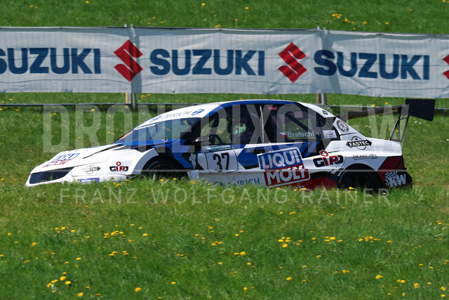 FIA European Hill Climb Championship – Rechberg 2026 | FIA European Hill Climb Championship at Rechberg, held from 24 to 26 April 2026 near Tulwitz, Styria, Austria. The image shows Ronnie BRATSCHI (CZE) Mitsubishi Lancer Evo 7 RS.