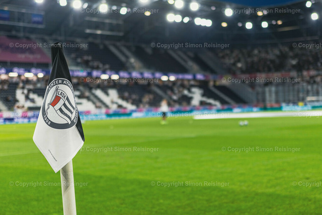 reisinger-2023-08-24-0001 | Image shows ,LASK vs HSK Zrinjski Mostar,24.08.2023,Raiffeisen Arena Linz, AUT, Uefa Europa League Play-Off, Fußball /Foto: Simon Reisinger Datum 2023-08-24 - Realisiert mit Pictrs.com