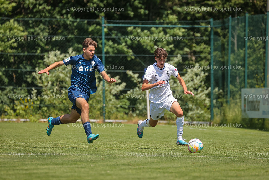 BQ3I6417 | 17.06.2023; Testspiel; Rasenplatz Offdilln; VfL Bochum U17 - Eintracht Frankfurt U17; Ergebnis: 3:1 (1:1)