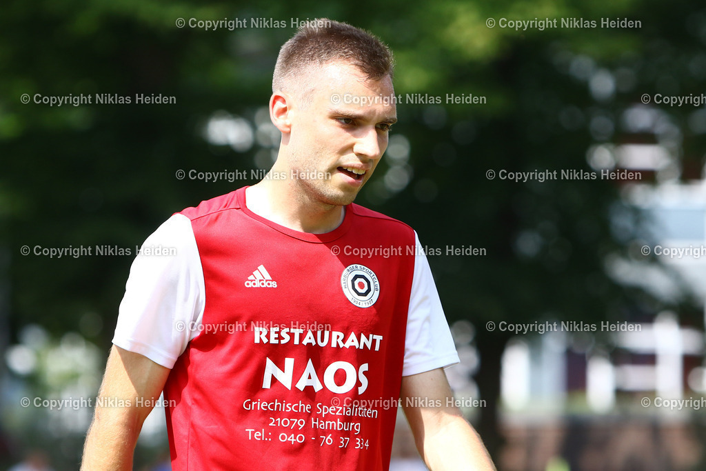 NH_KlubKosova_HarburgerSC_Testspiel_HarburgPokal_21072024 | #11 Jan Niklas Hagel (Harburger SC)Fußball I Herren I Testspiel (Harburg-Pokal) I Saison 2024-2025 I Klub Kosova - Harburger SC I 21.07.2024 I Sportplatz Alter Postweg