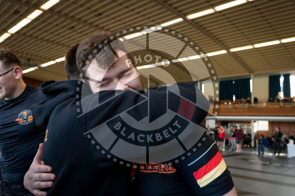 20240309PBB7110 | Fighters compete during the International Luta Livre (ILLCS) Spring Championship in Hannover, Germany, on March 9, 2024.