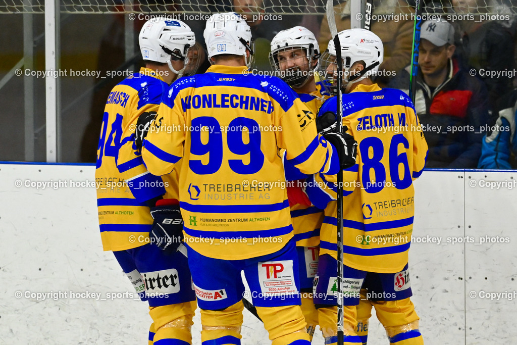  EHC Althofen vs. ESC Steindorf 9.3.202 | Jubel EHC Althofen Mannschaft