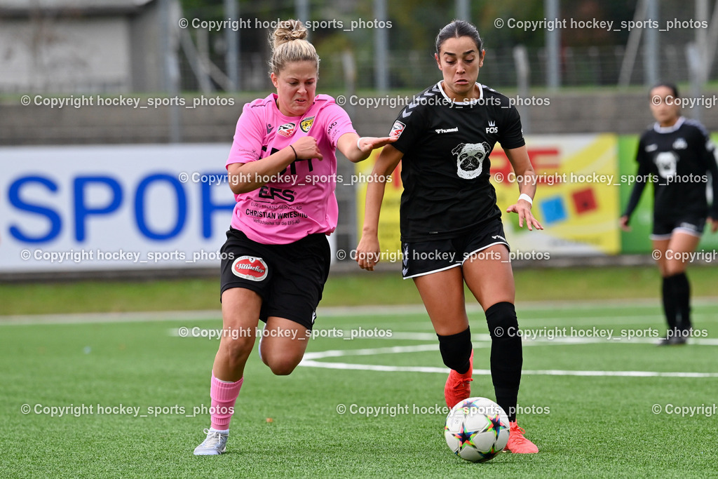 Liwodruck Carinthians Hornets vs. FC Pingau Saalfelden Frauen 29.10.2023  | #17 Vanessa Kraker, #17 Genesis Soraya Castrellon