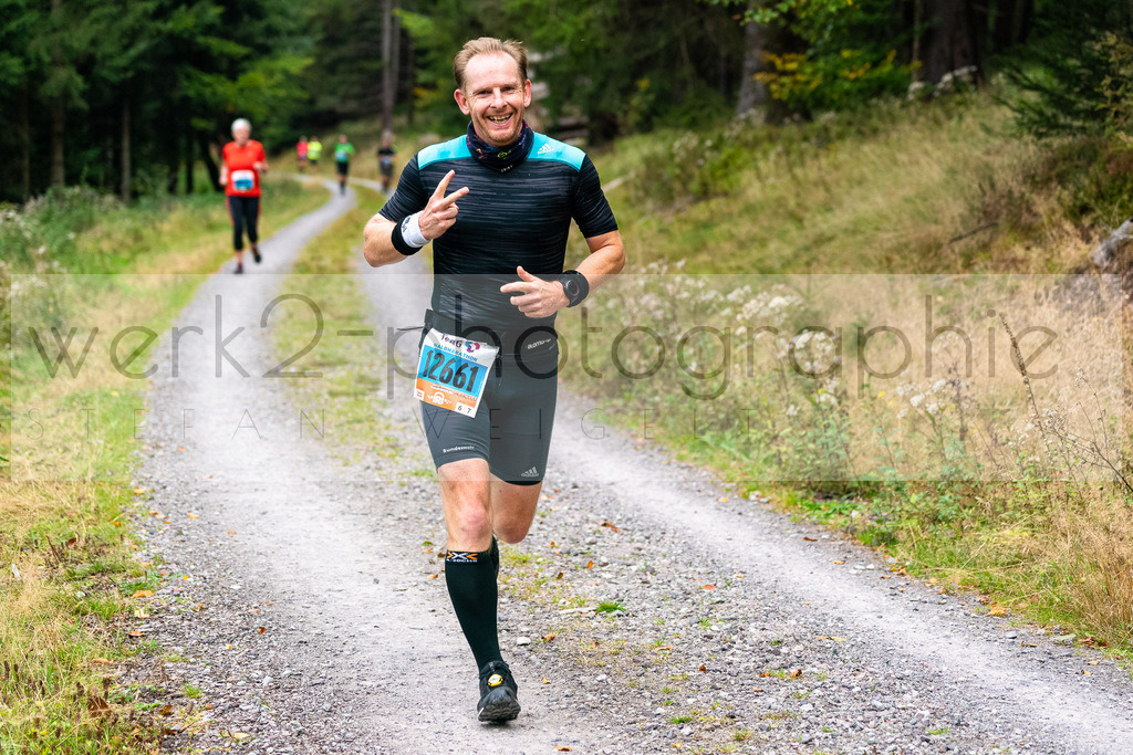 Rennsteiglauf 2021 | Marathon Neuhaus/Rwg. - Schmiedefeld