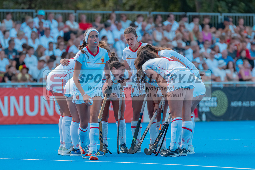 HK_20230715_102738 | Euro Hockey WU18 SF2 Spain vs Germany Championship Girls &amp; Boys am 15.7.2023 CHTC , Krefeld ,
