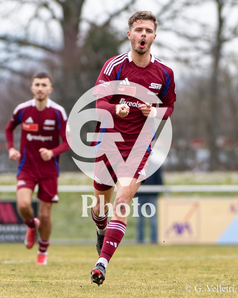 1ere Ligue Classic - Meyrin FC v Servette FC M-21 | during the 1ere Ligue Classic game between Meyrin FC and Servette FC M-21 at Stade des Arberes in Meyrin, Switzerland