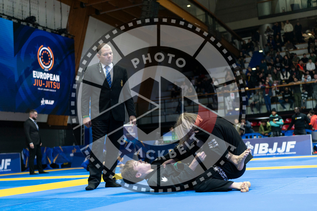 20240119PBB2365 | Fighters compete during the IBJJF European Championship in Paris, France, on January 19, 2024.