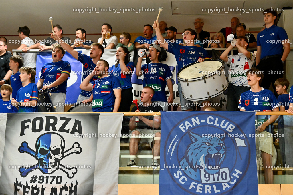 SC Ferlach vs. UHK Krems | SC Ferlach Fans, SC Ferlach vs. UHK Krems, SC Ferlach vs. UHK Krems am 02.05.2026 in Ferlach (Ballspielhalle Ferlach), Austria, (Photo by Bernd Stefan)