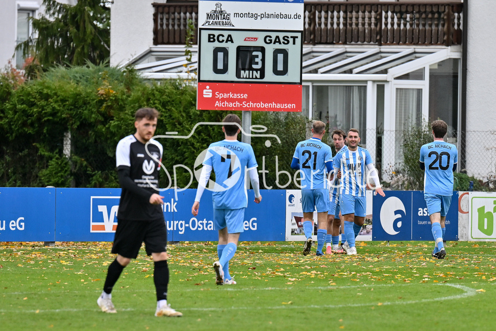 BC Aichach - TSV Pöttmes | Jubel nach 1-0